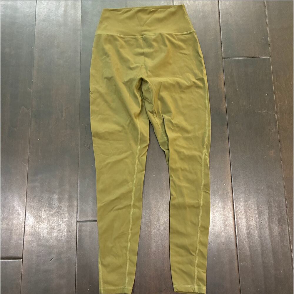 Buffbunny Legacy Leggings Olive Green Women's Size Medium
